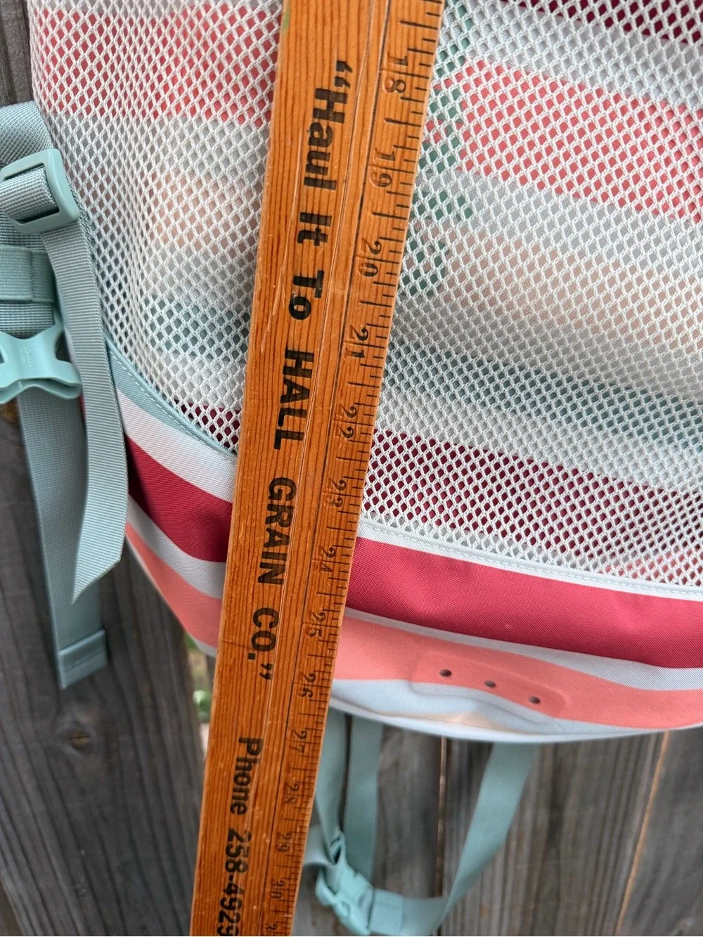 Patagonia Stripe Roll Top Backpack Planing 35L - Picture 5 of 12
